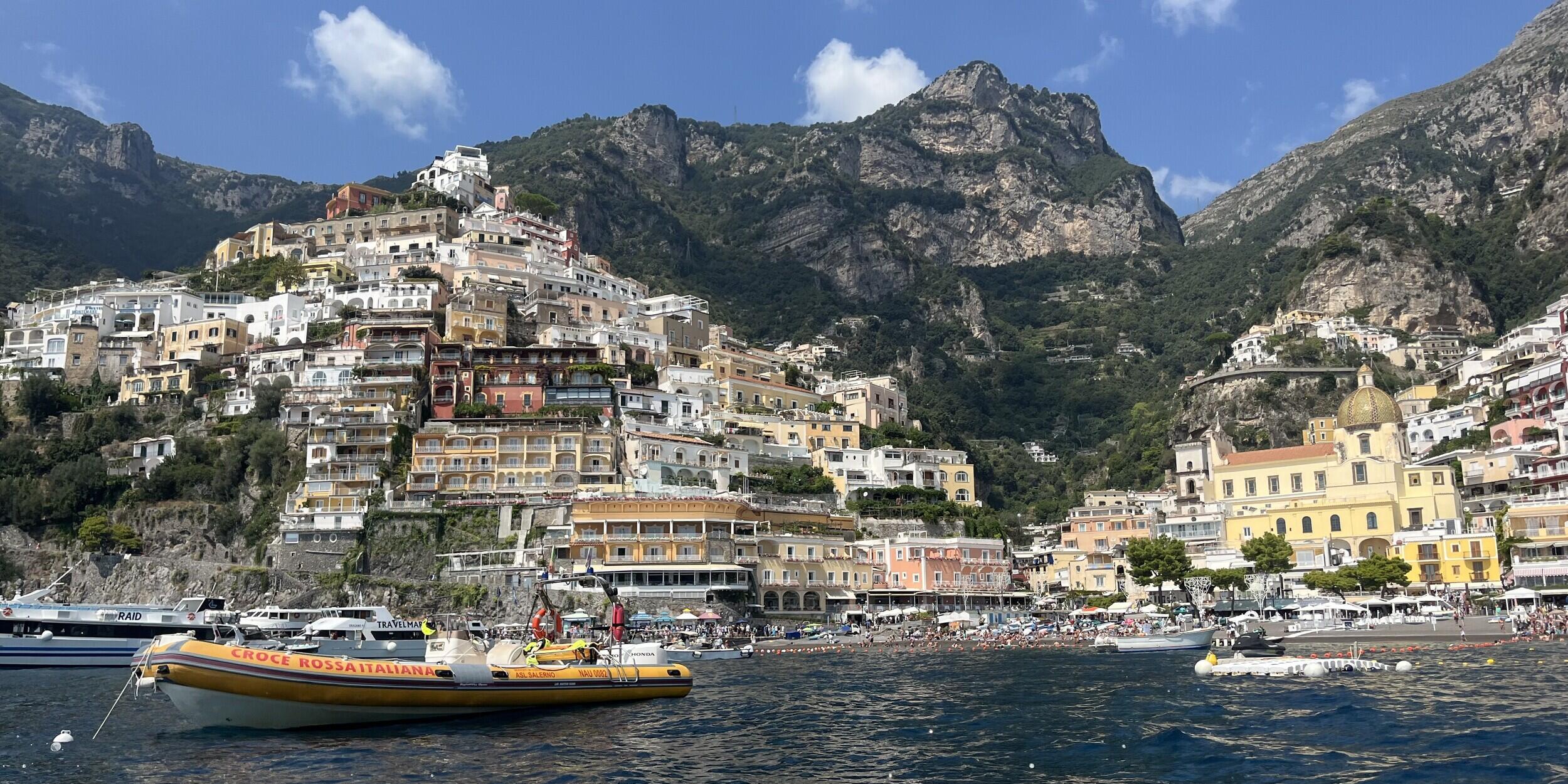 Amalfi Coast Private Boat Day Trip from Rome